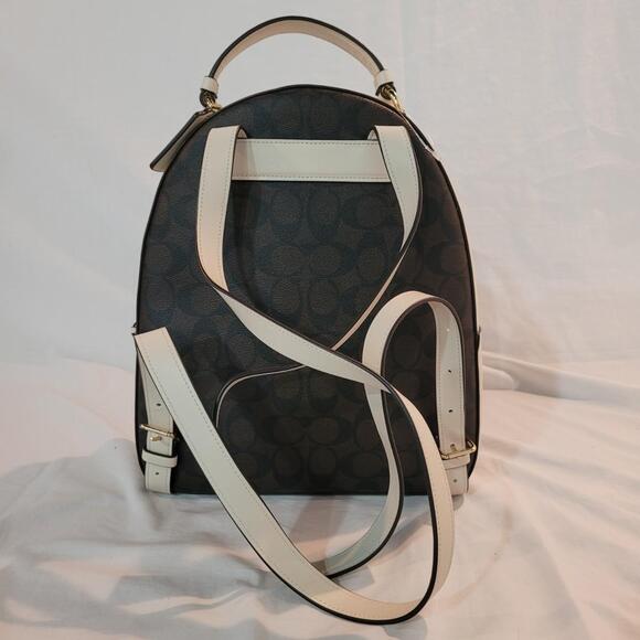 NWOT Coach Jordyn Backpack Signature Canvas/Leather CB871 - Picture 3 of 12